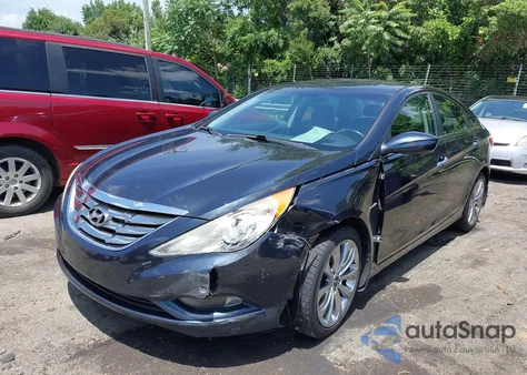2012 Hyundai Sonata Se 2.0T из США, поврежденный, VIN 5NPEC4AB5CH387608